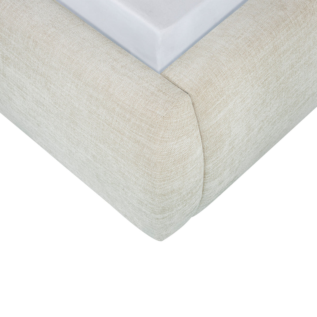 Oceana King Bed - Taupe