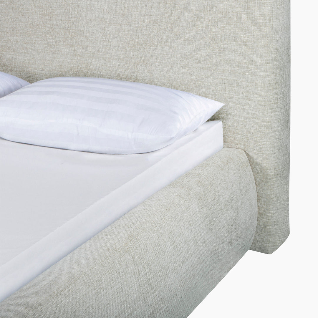Oceana Queen Bed - Taupe