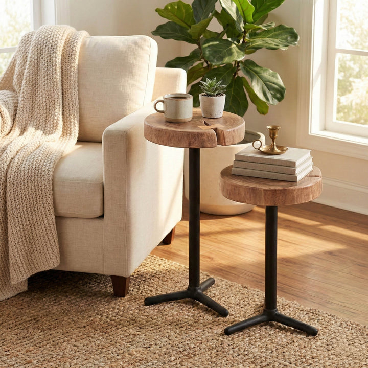 Organic Martini Tables (Set of 2)