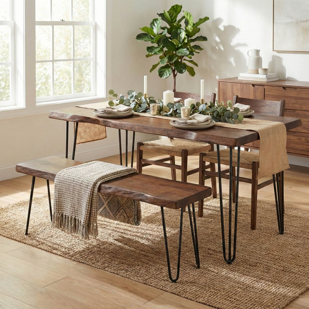 Organic Bench - Matte Brown