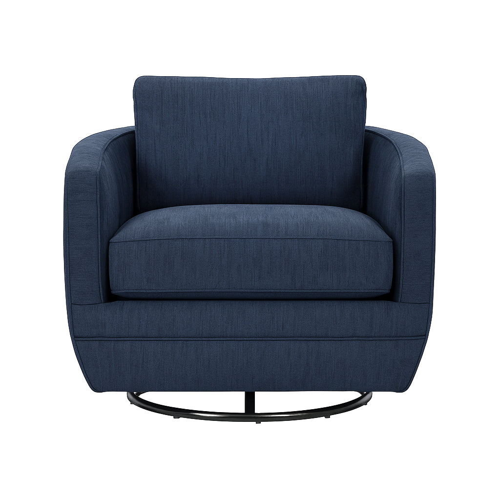 Baltimo Swivel Glider - Peacock Blue