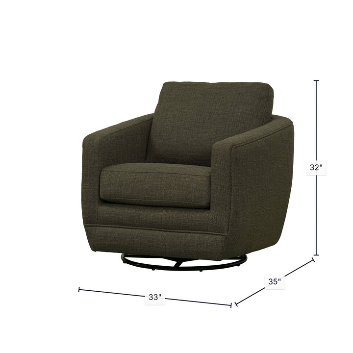 Baltimo Swivel Glider - Pine
