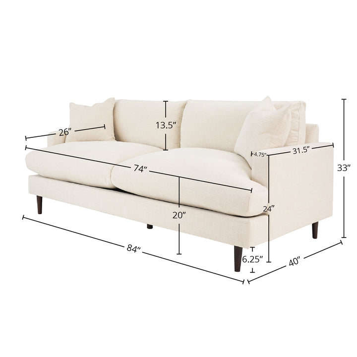 Martha Sofa - Beach Snow White