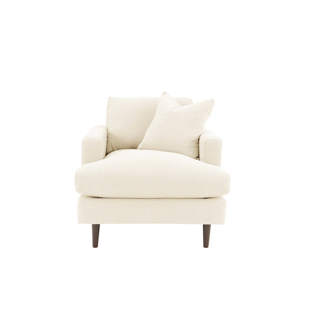 Martha Club Chair - Beach Snow White