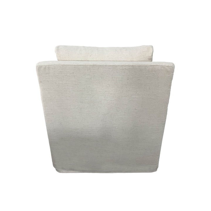 Heston Club Chair - Oyster Linen (Performance)