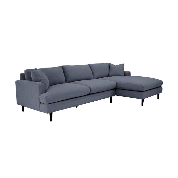 Martha Right Sectional Sofa - Beach Indigo