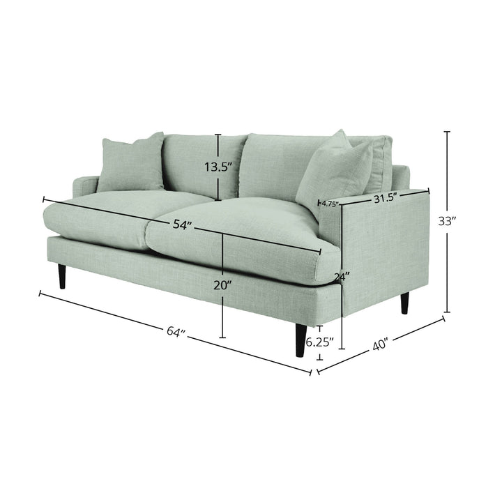 Martha Loveseat - Beach Seaglass