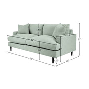 Martha Loveseat - Beach Seaglass