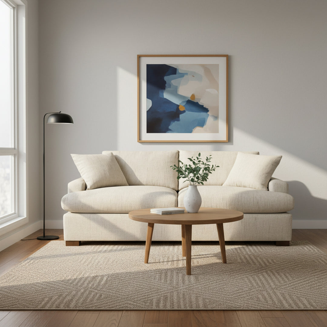 Martha Double Sofa Bed - Sand (Performance)