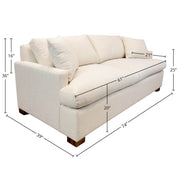 Martha Double Sofa Bed - Beach Alabaster