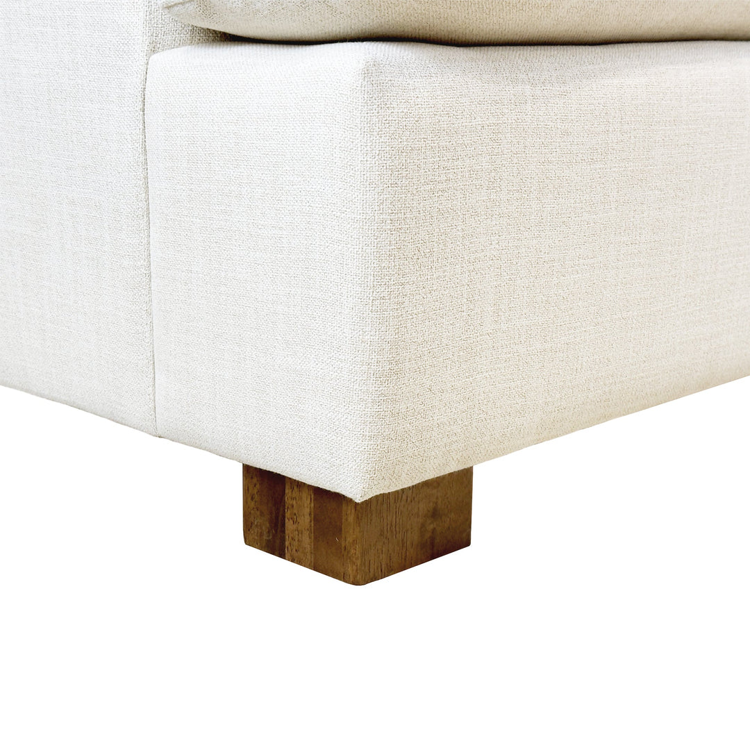 Martha Double Sofa Bed - Beach Snow White