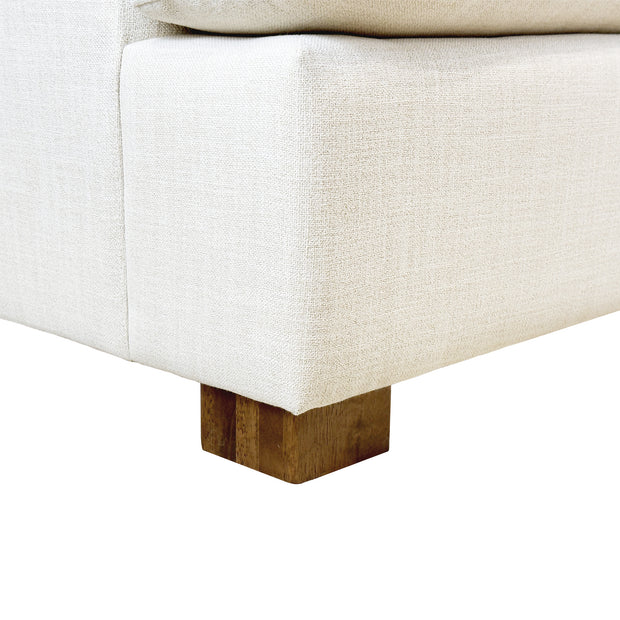 Martha Double Sofa Bed - Beach Snow White