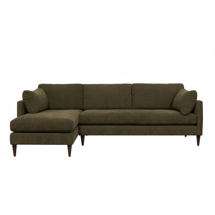 Gemma Left Sectional Sofa - Pine