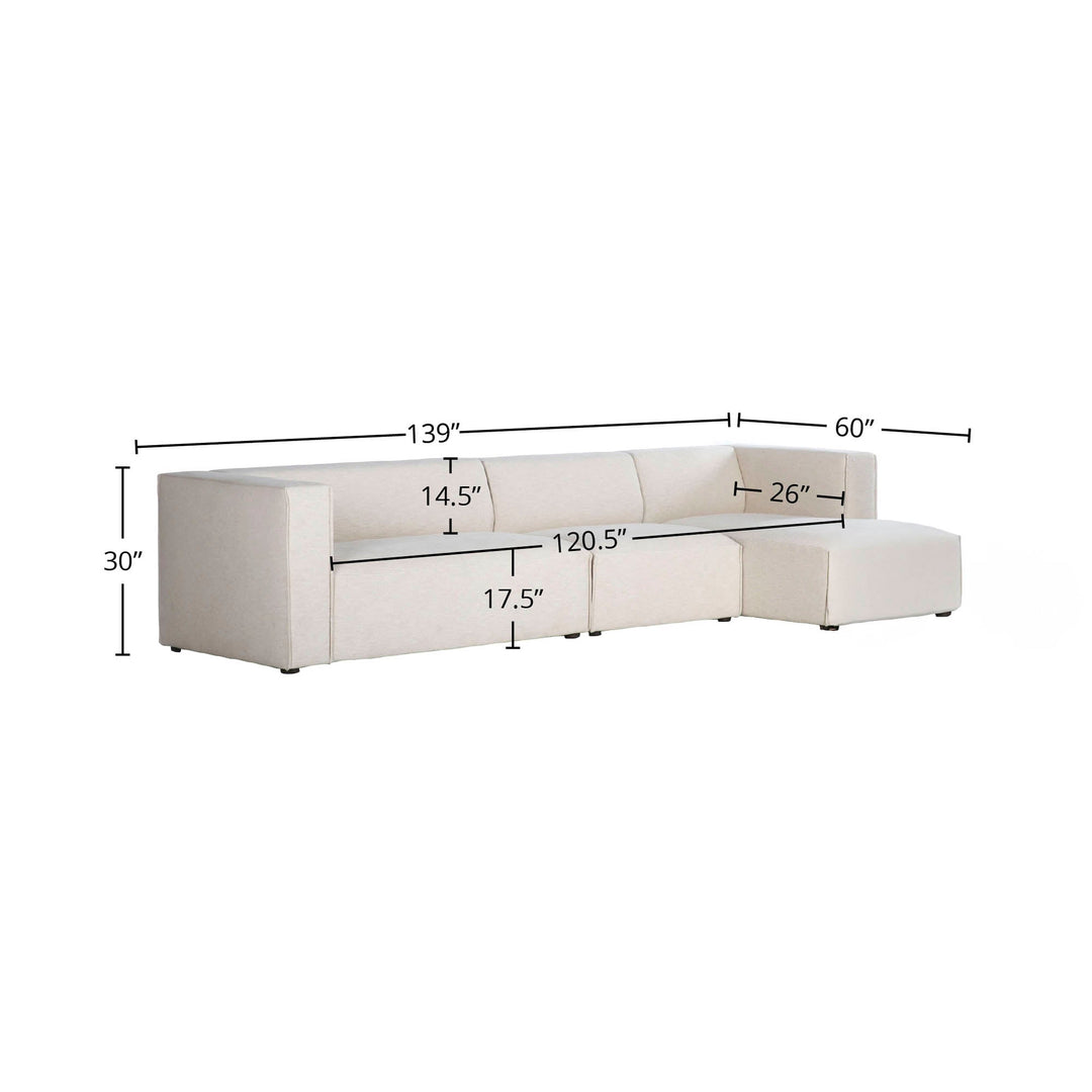 Premium Right Modular Sectional