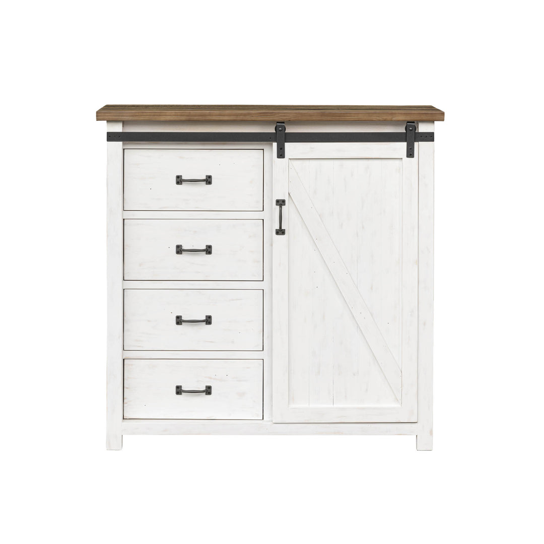 Provence 4 Drawer Chest With 1 Door