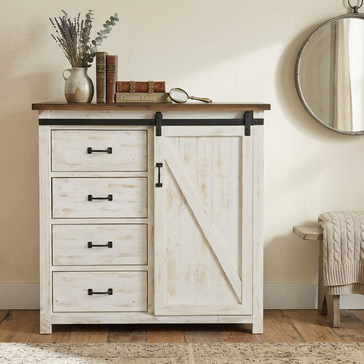Provence 4 Drawer Chest With 1 Door
