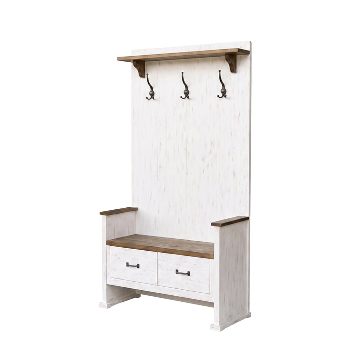 Provence Hall Bench 2 Drawer