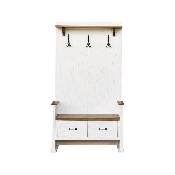 Provence Hall Bench 2 Drawer