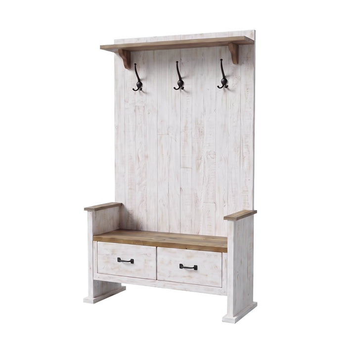 Provence Hall Bench 2 Drawer