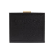 Rattan Filing Cabinet - Ebony