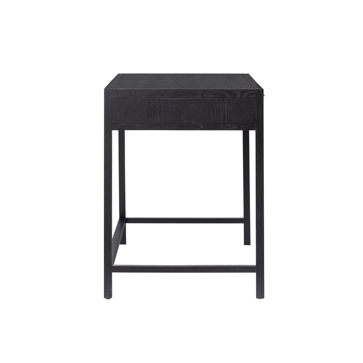 Rattan Desk - Ebony