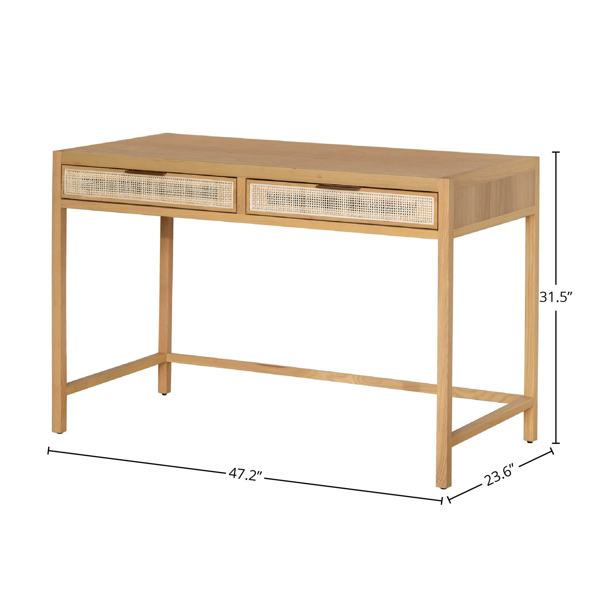 Rattan Desk - Natural – LH Home