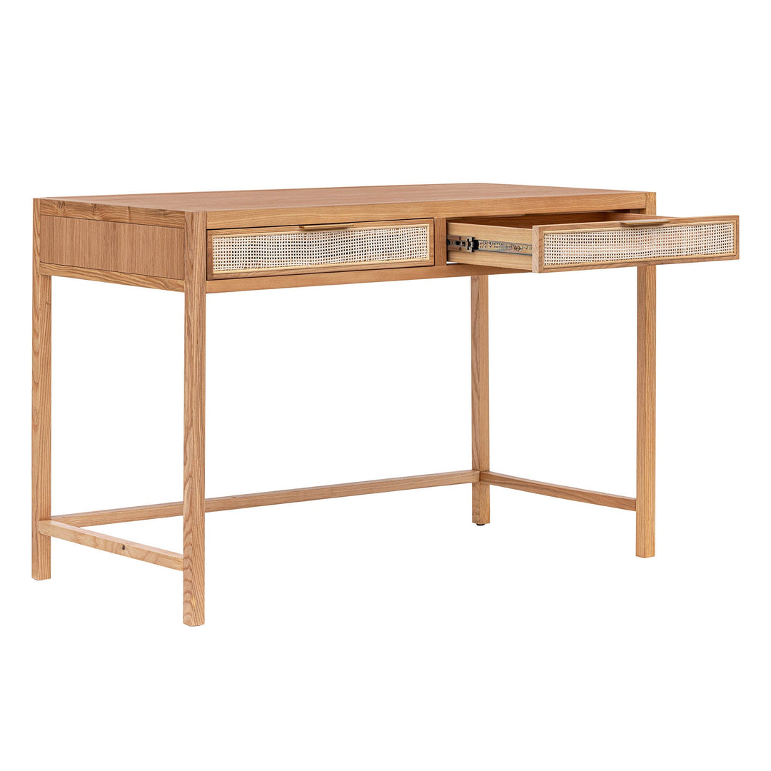 Rattan Desk - Natural
