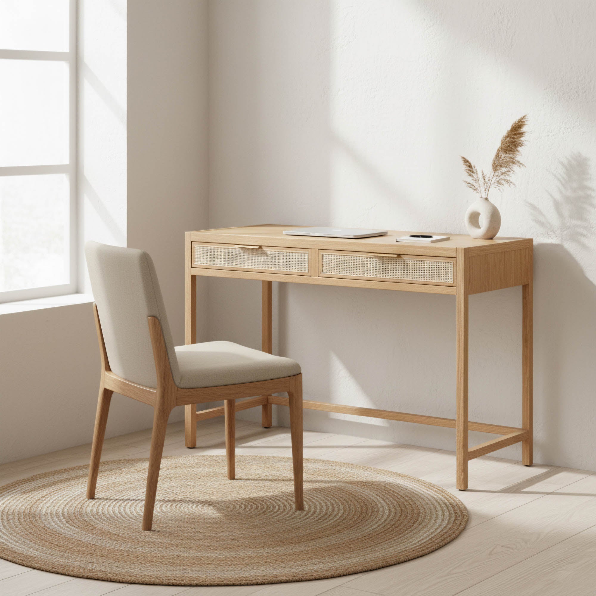 Rattan Desk - Natural – LH Home