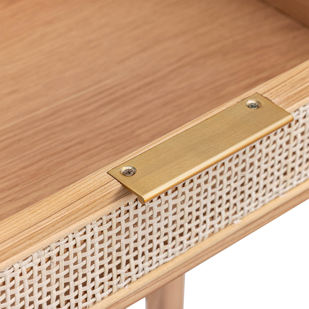 Rattan Desk - Natural