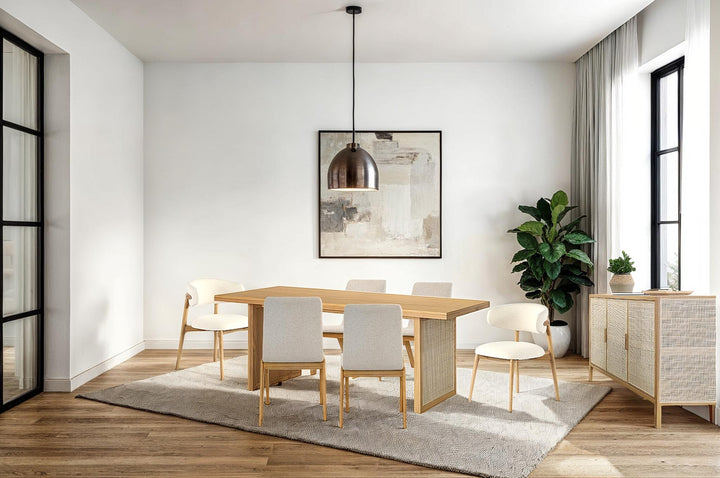 Rattan Dining Set 6 - Arizona and Milo