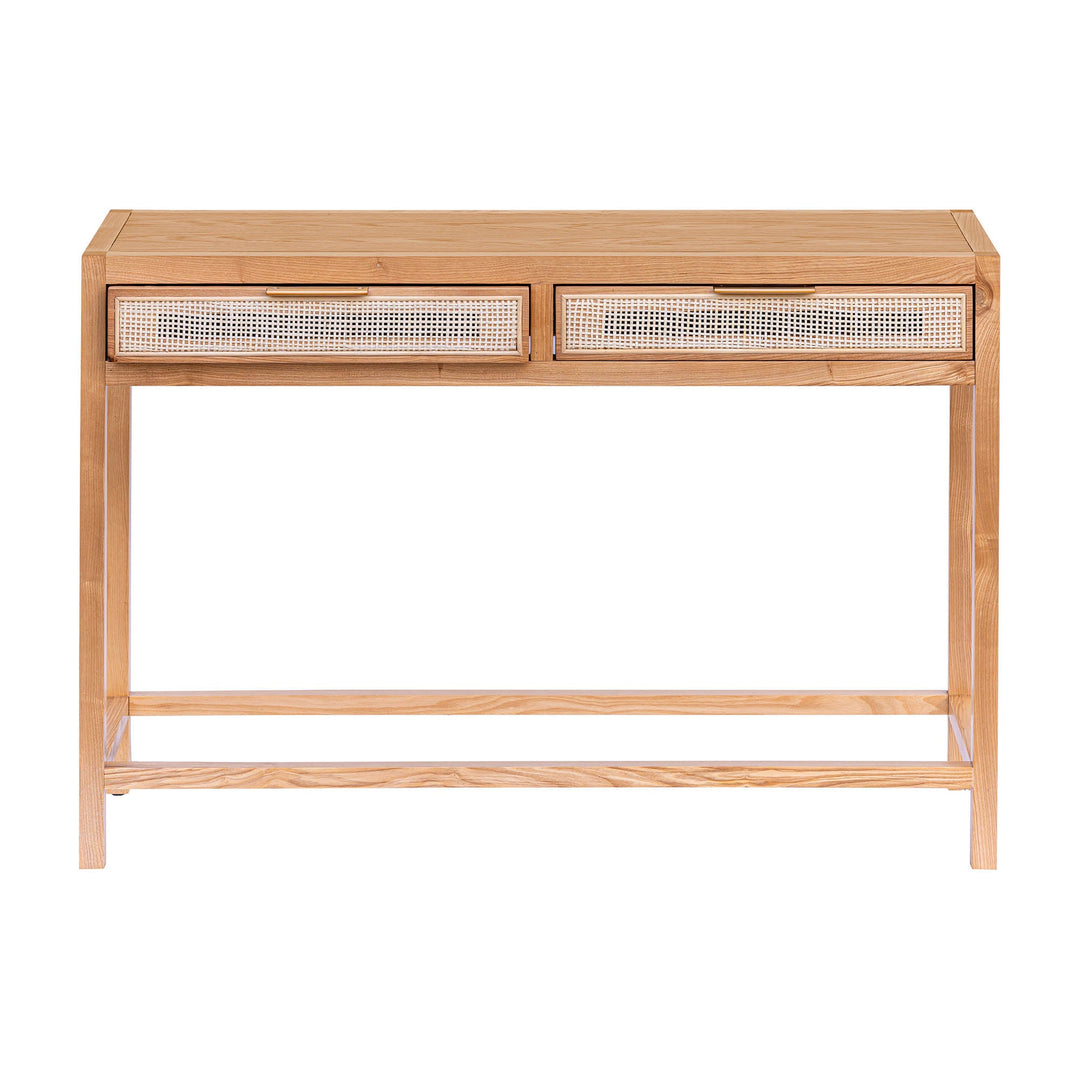 Rattan Console Table - Natural