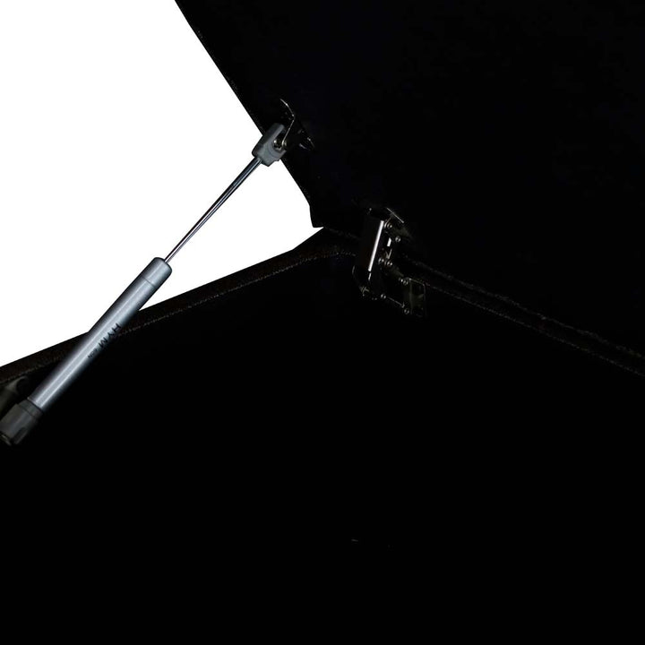 Reece Storage Ottoman - Charcoal Grey