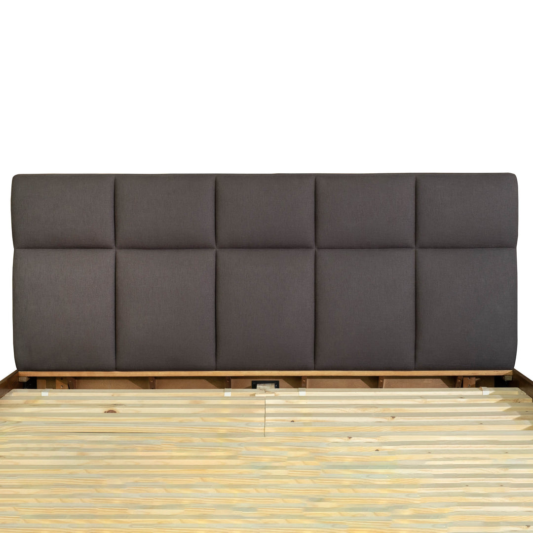 Remix King Bed - Grey - Assembly Variance