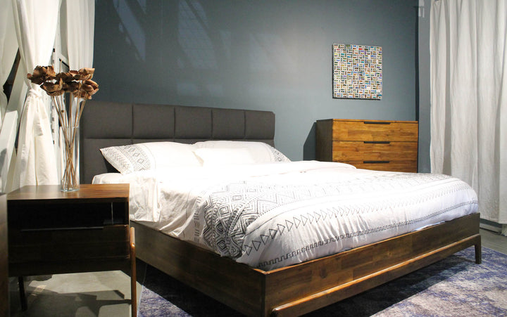 Remix King Bed - Grey - Assembly Variance