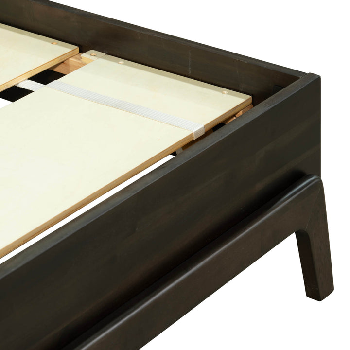 Remix Queen Bed - Antique Black - Grey