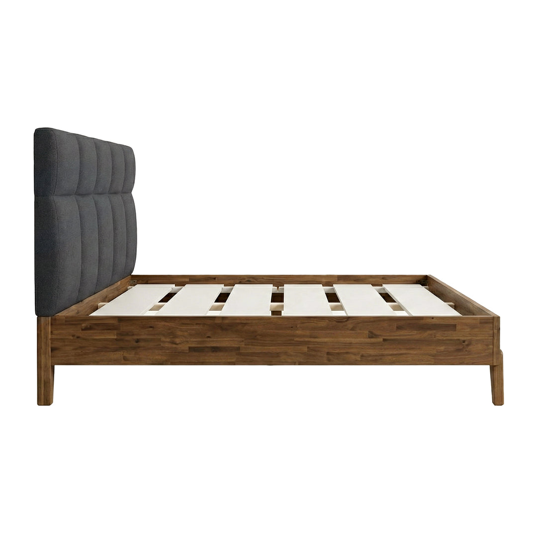Remix Queen Bed - Grey