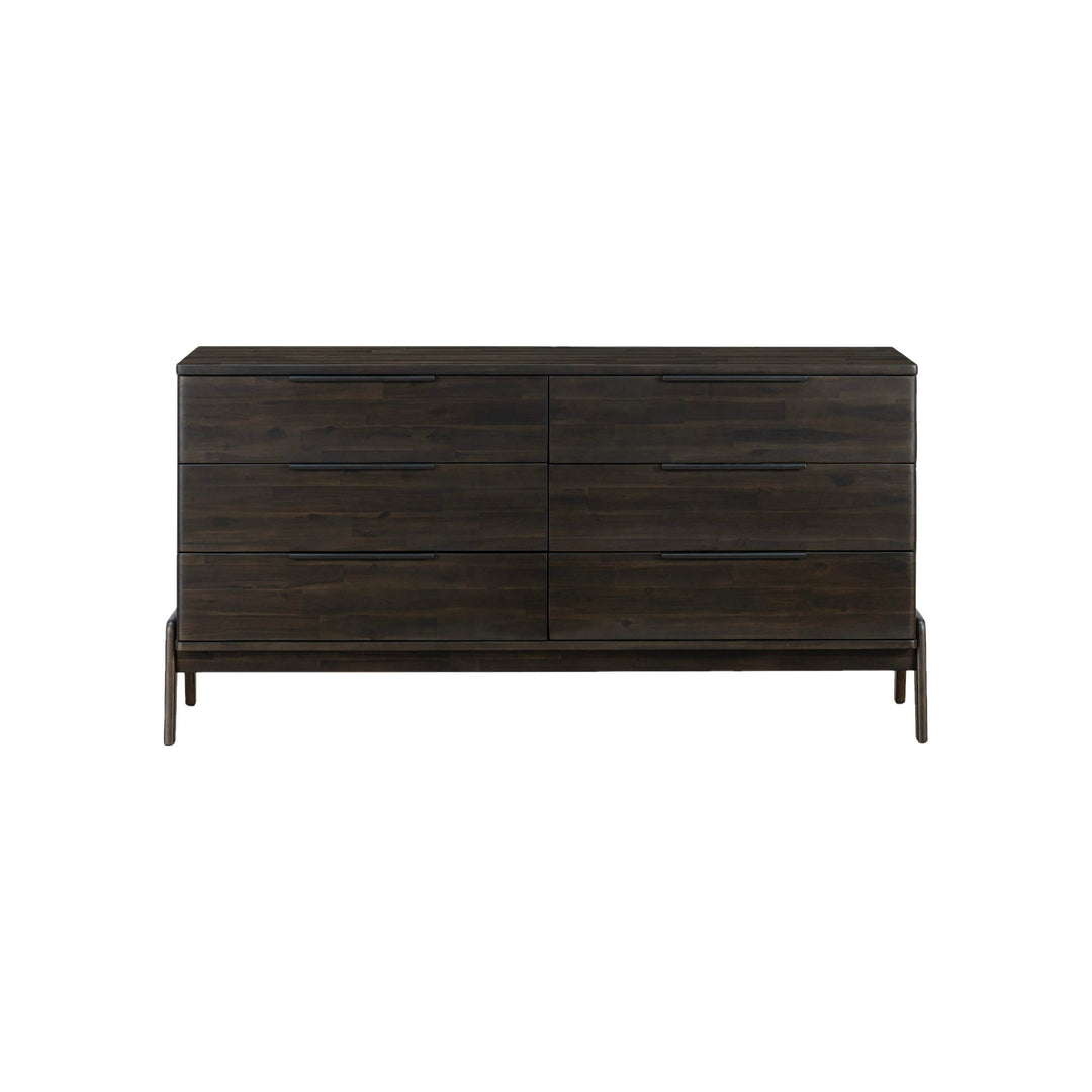 Remix 6 Drawer Dresser - Antique Black