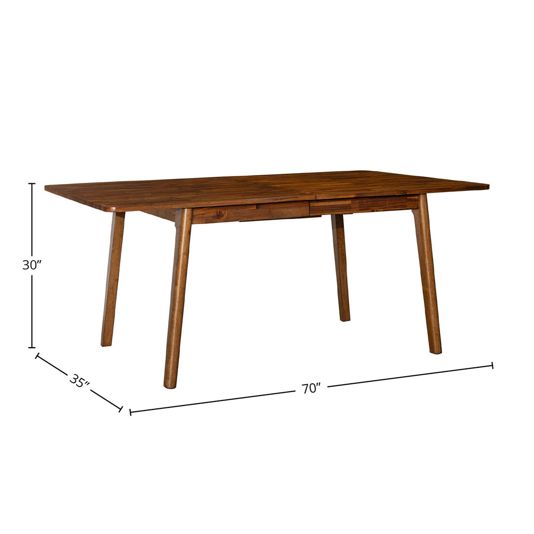 Remix Extension Dining Table w/ Wooden Runners (70"/86") (Limited Edition)