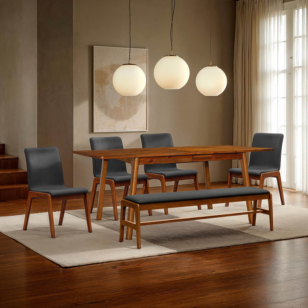 Remix Extension Dining Table w/ Wooden Runners (70"/86") (Limited Edition)