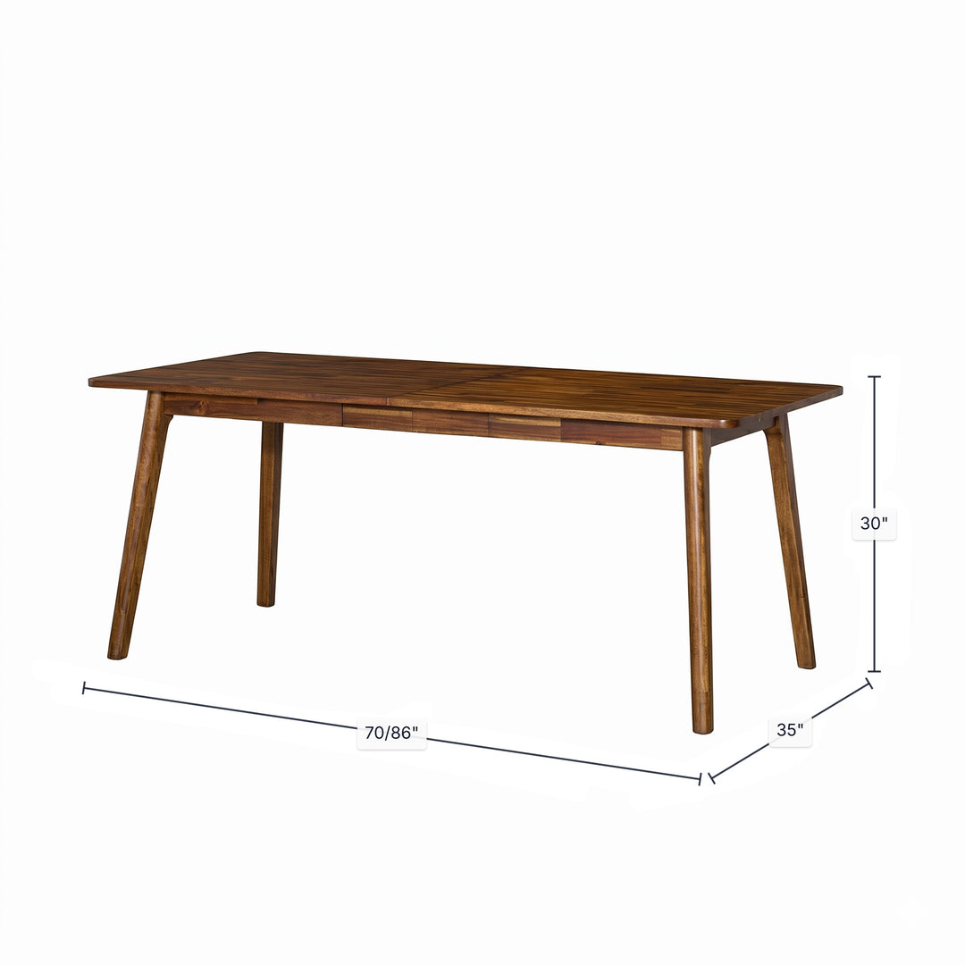 Remix Extension Dining Table (70"/86")