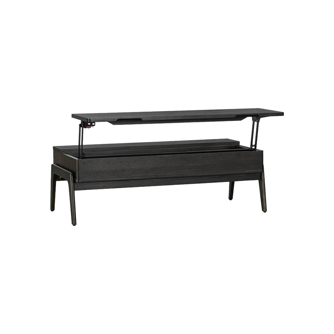 Remix Coffee Table w/ Lift Top - Antique Black