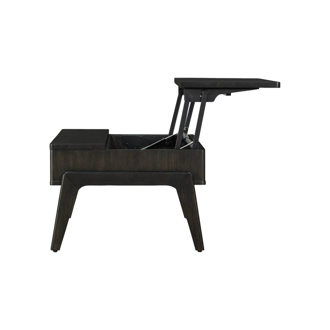 Remix Coffee Table w/ Lift Top - Antique Black