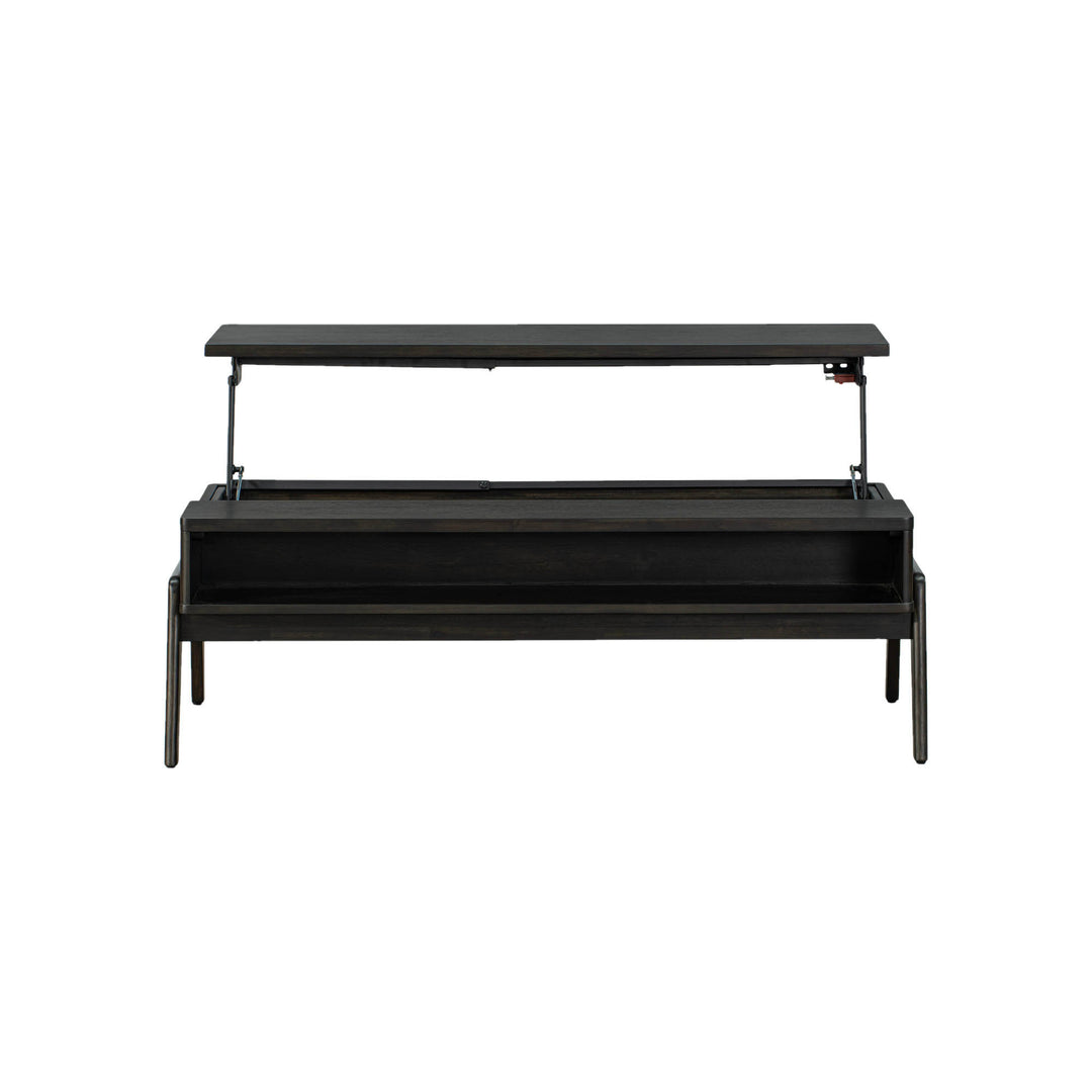 Remix Coffee Table w/ Lift Top - Antique Black