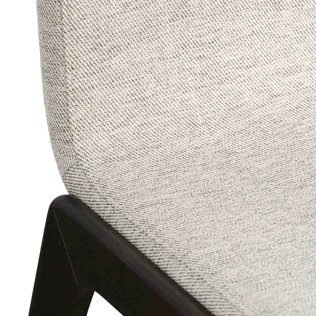 Remix Dining Chair - Twill Frost Grey/Antique Black Frame