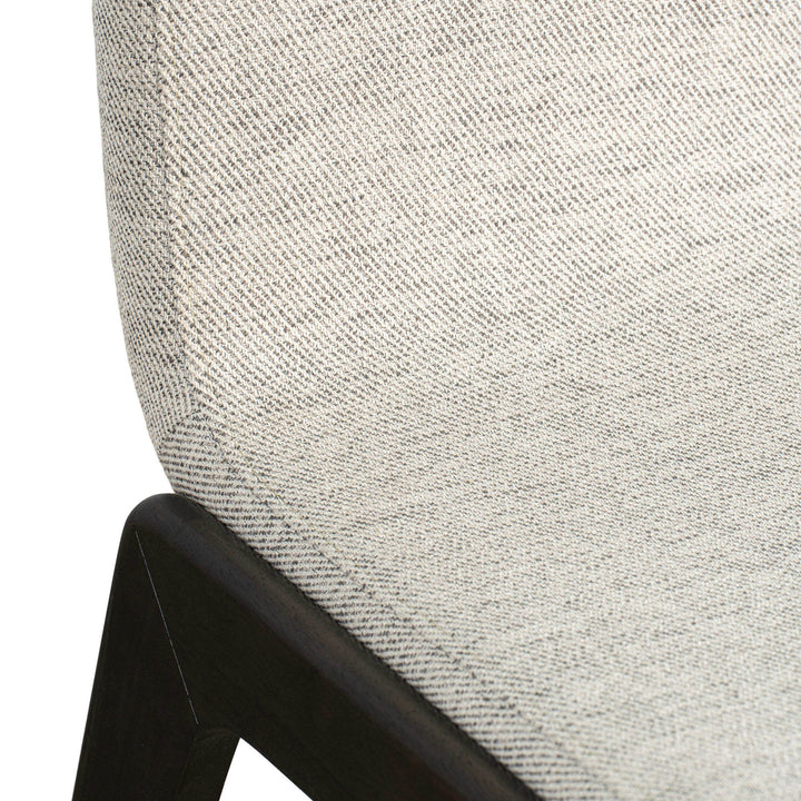 Remix Dining Chair - Twill Frost Grey/Antique Black Frame