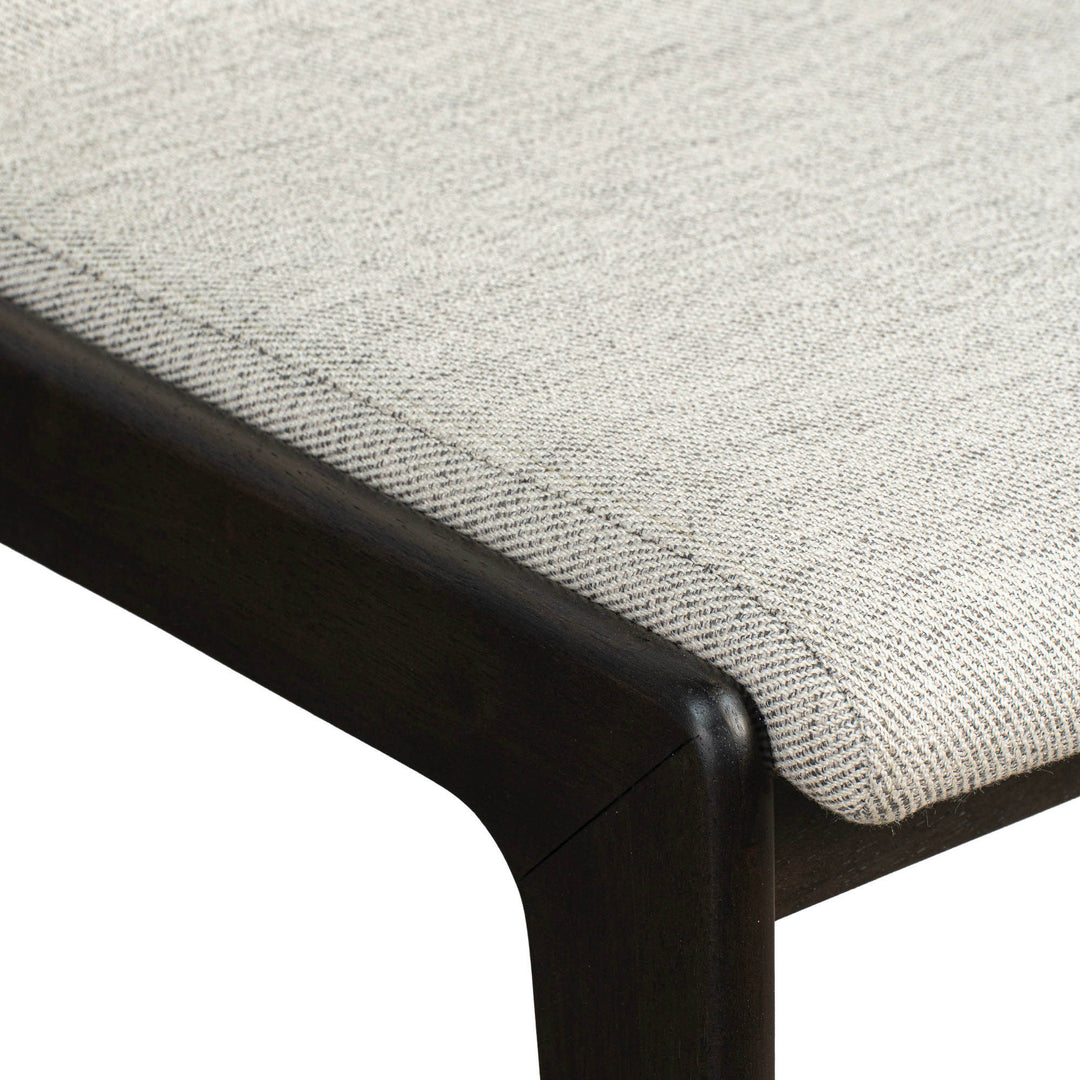 Remix Dining Chair - Twill Frost Grey/Antique Black Frame