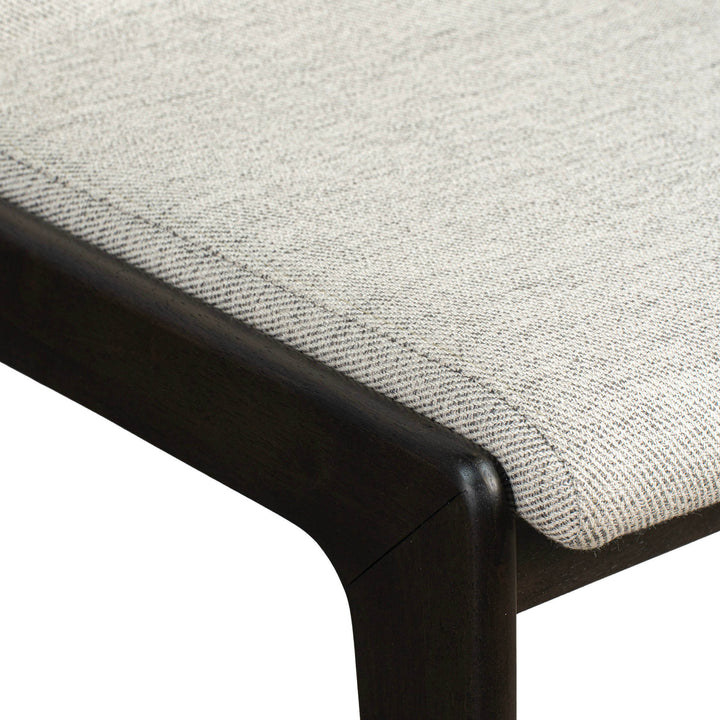 Remix Dining Chair - Twill Frost Grey/Antique Black Frame