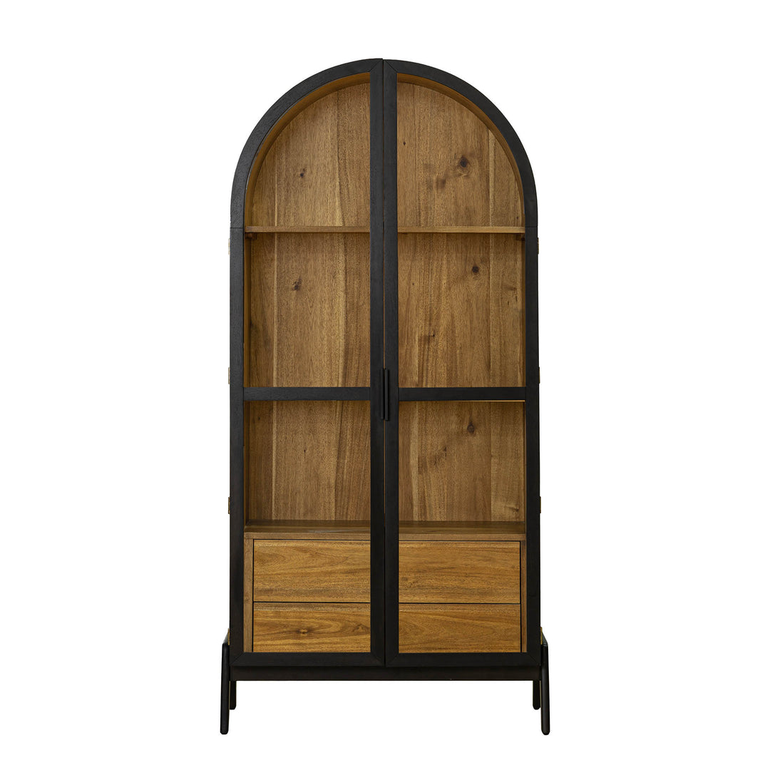 Remix Display Cabinet - Antique Black