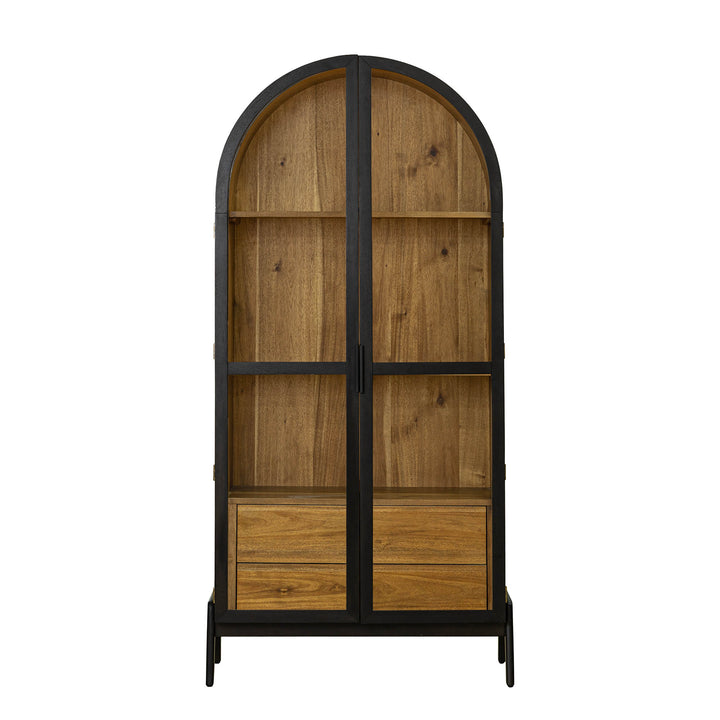 Remix Display Cabinet - Antique Black