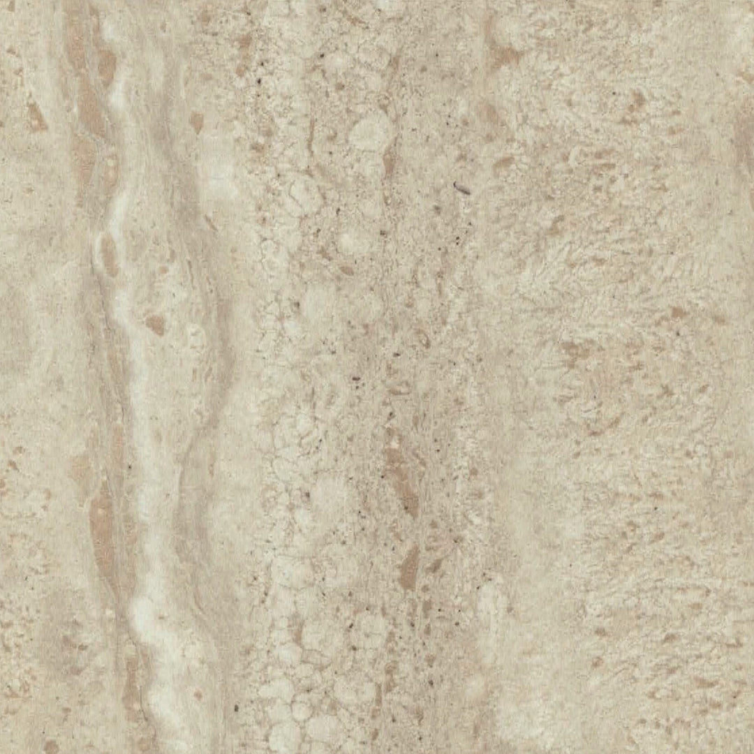 Remix Round Side Table - Travertine